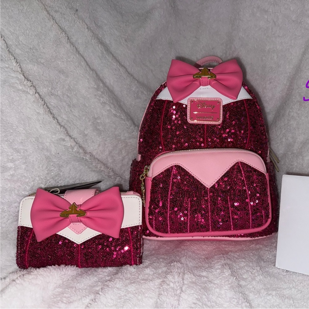 Aurora Sequin Loungefly set